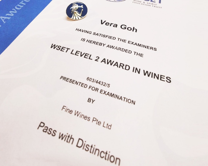 WSET Level 2 Wine Course Singapore