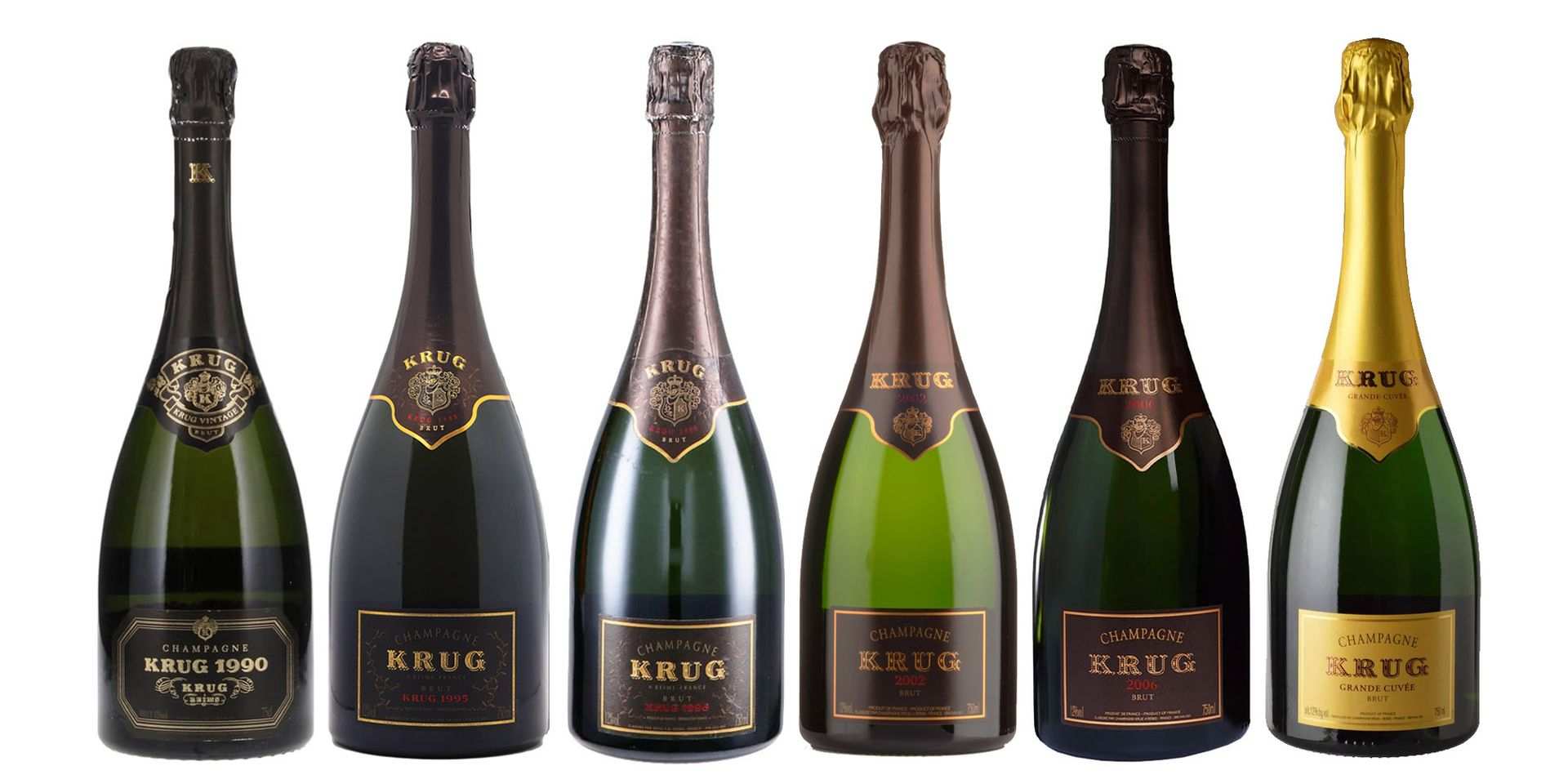 Krug Vertical Champagnes