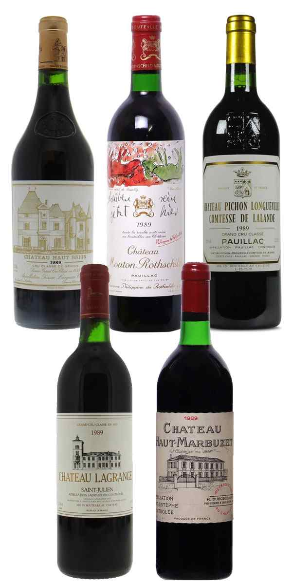 1989 Bordeaux Tasting