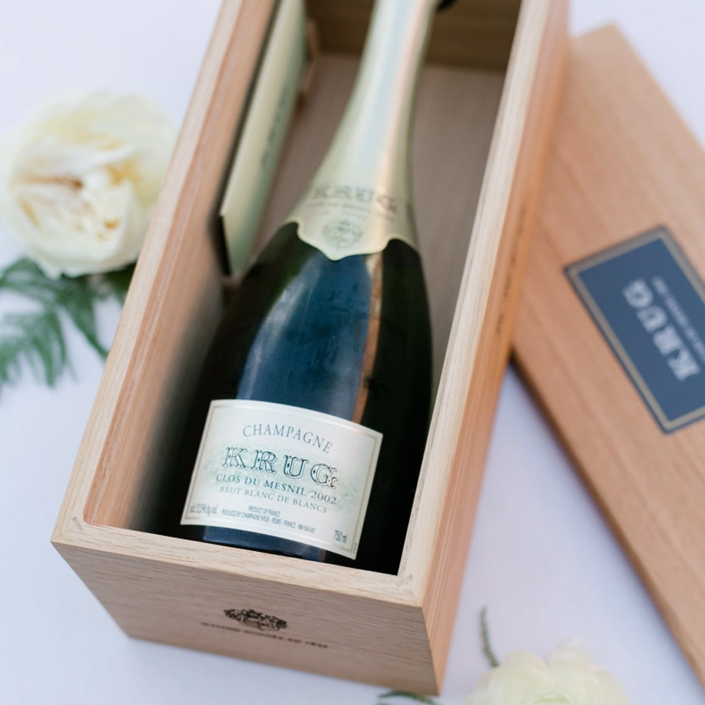 2002 Krug Clos du Mesnil Blanc de Blancs Brut with Box - 750ml