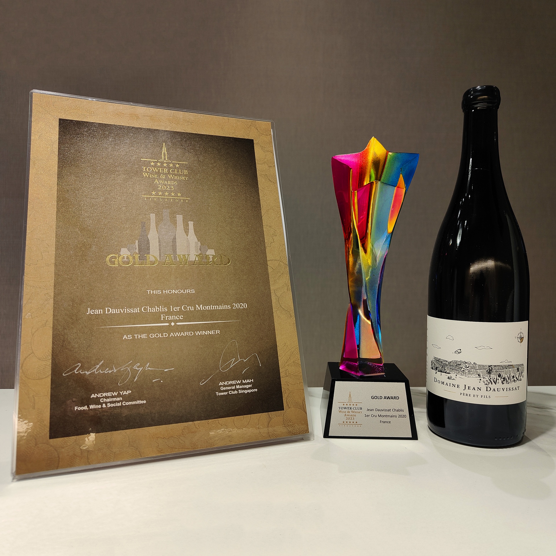 2020 Jean Dauvissat Chablis 1er Cru Montmains - 750ml