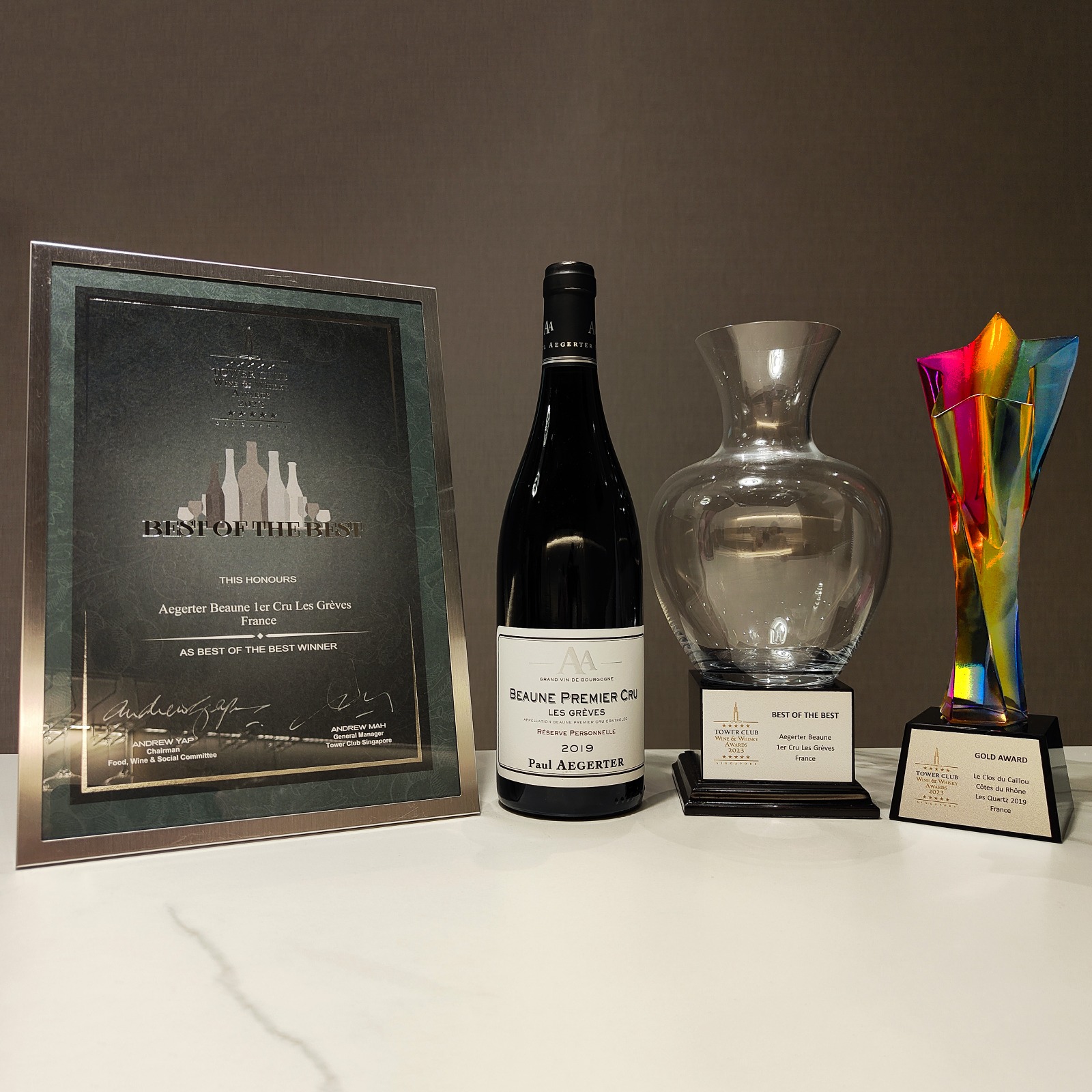 2019 Aegerter Beaune 1er Cru Les Greves - 750ml