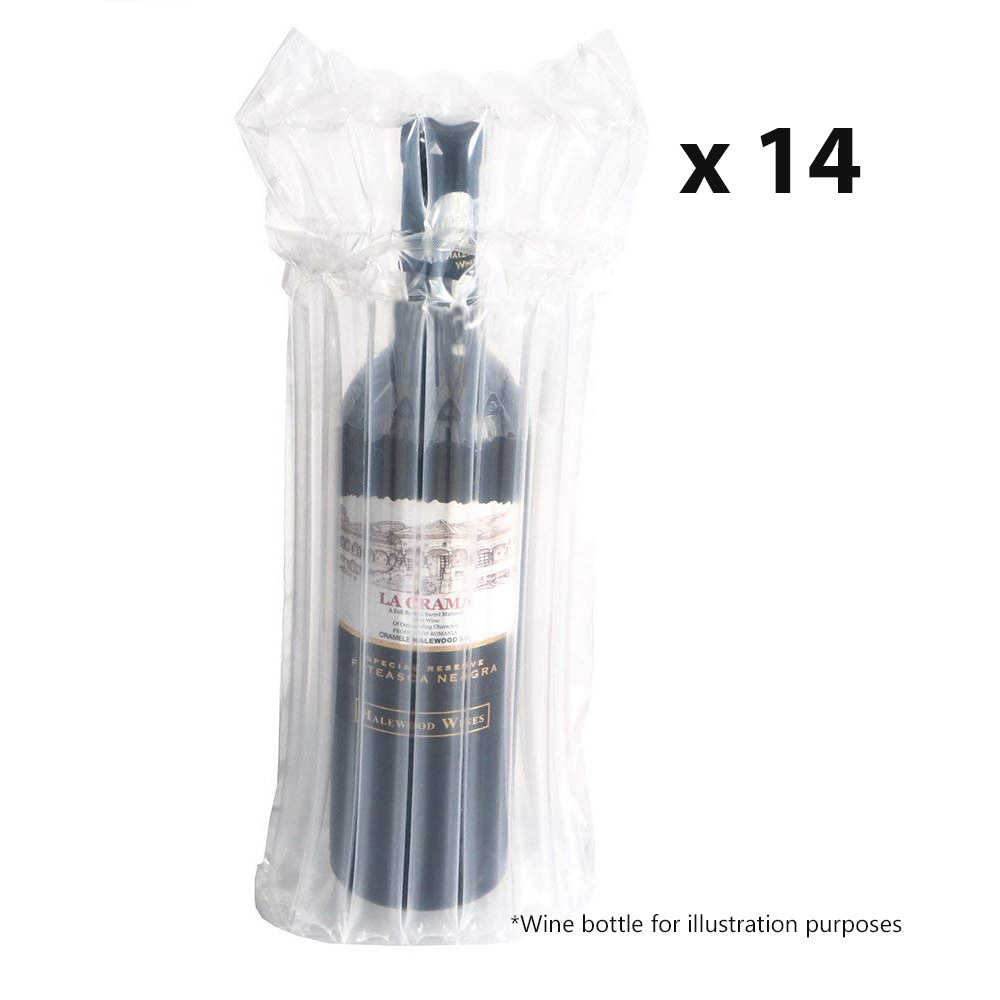 28" Wine Luggage + 14 Wine Bubble Wraps