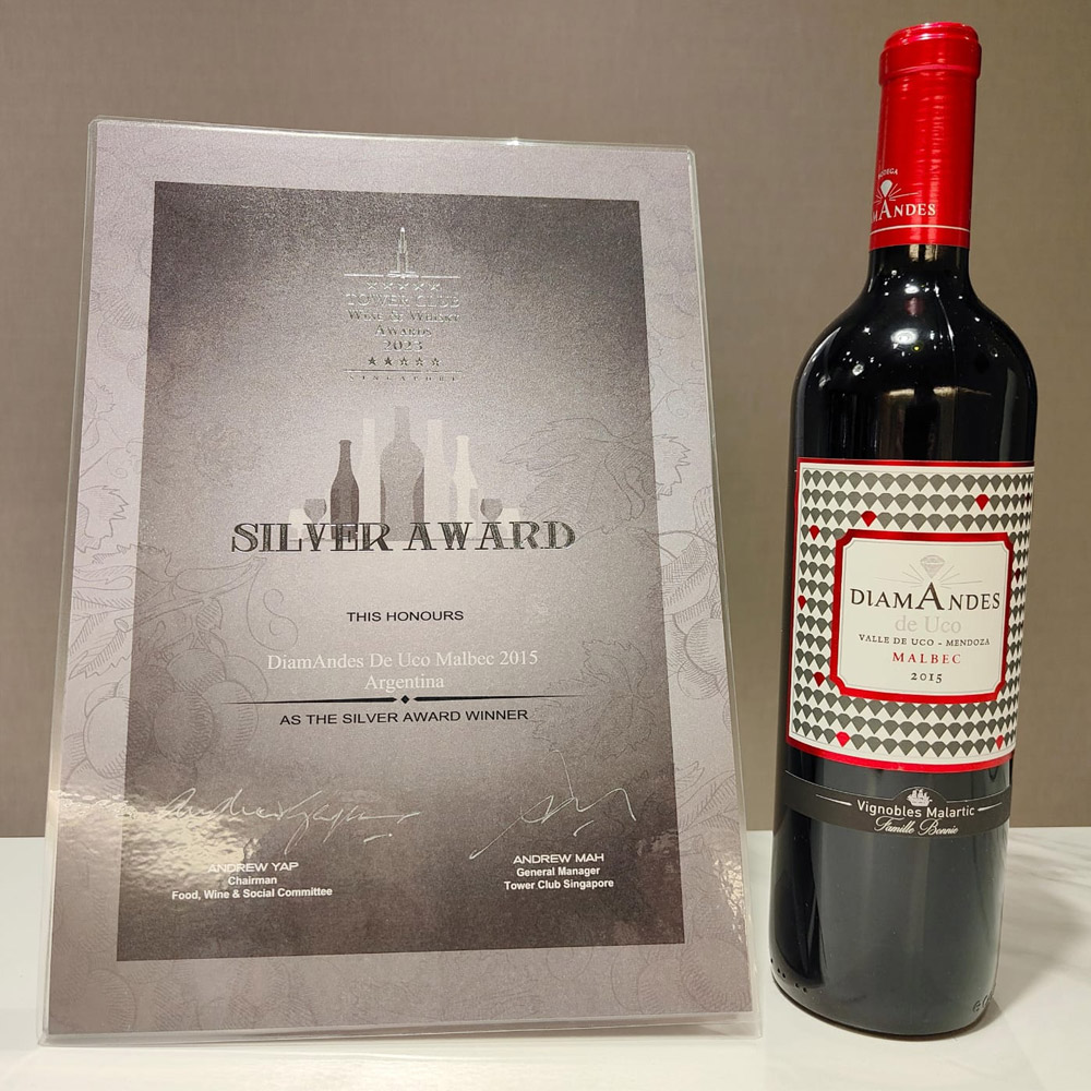 2015 DiamAndes Diamandes de Uco Malbec - 750ml