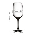 Riedel VINUM Riesling Grand Cru / Zinfandel (Set of 2'S) #6416/15