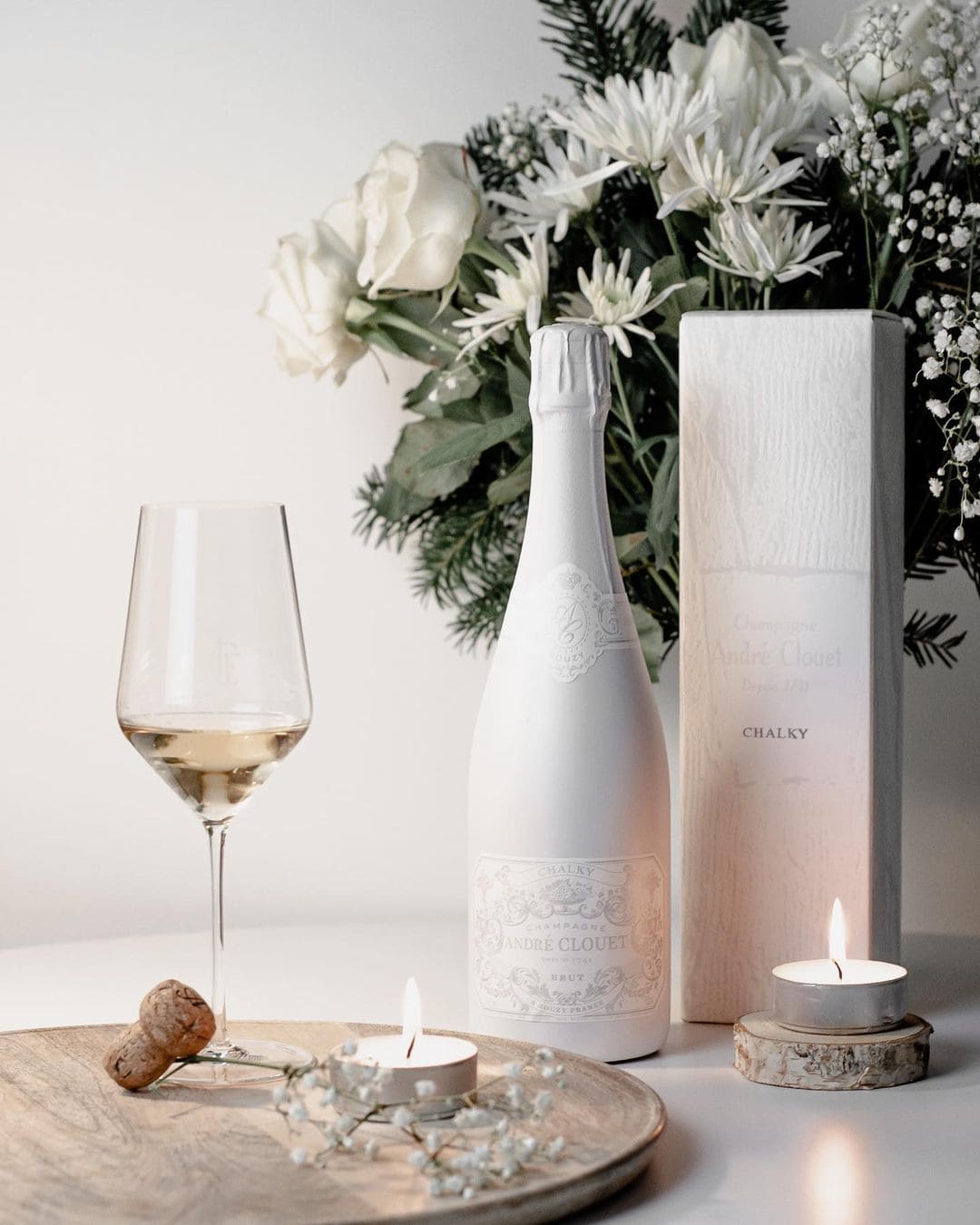 NV Andre Clouet Chalky Brut (Blanc De Blanc) - 750ml