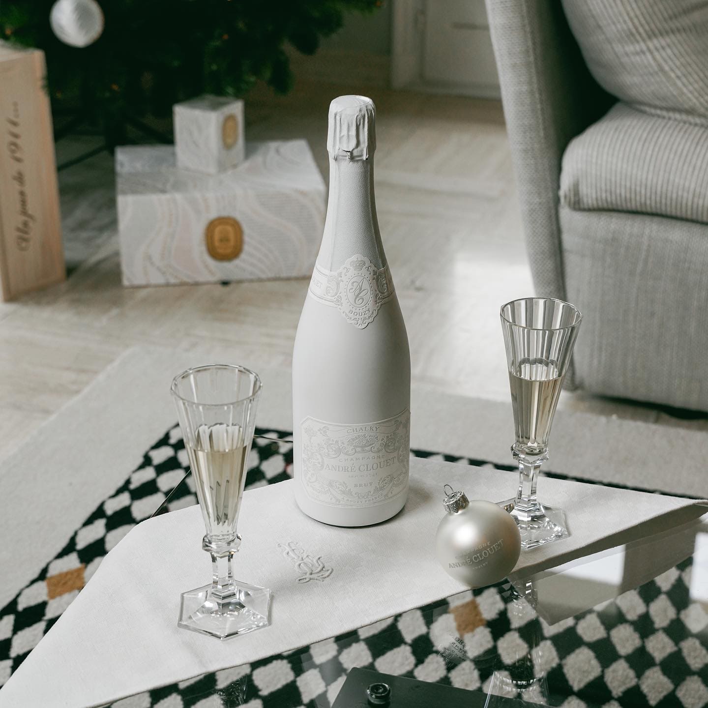 NV Andre Clouet Chalky Brut (Blanc De Blanc) - 750ml