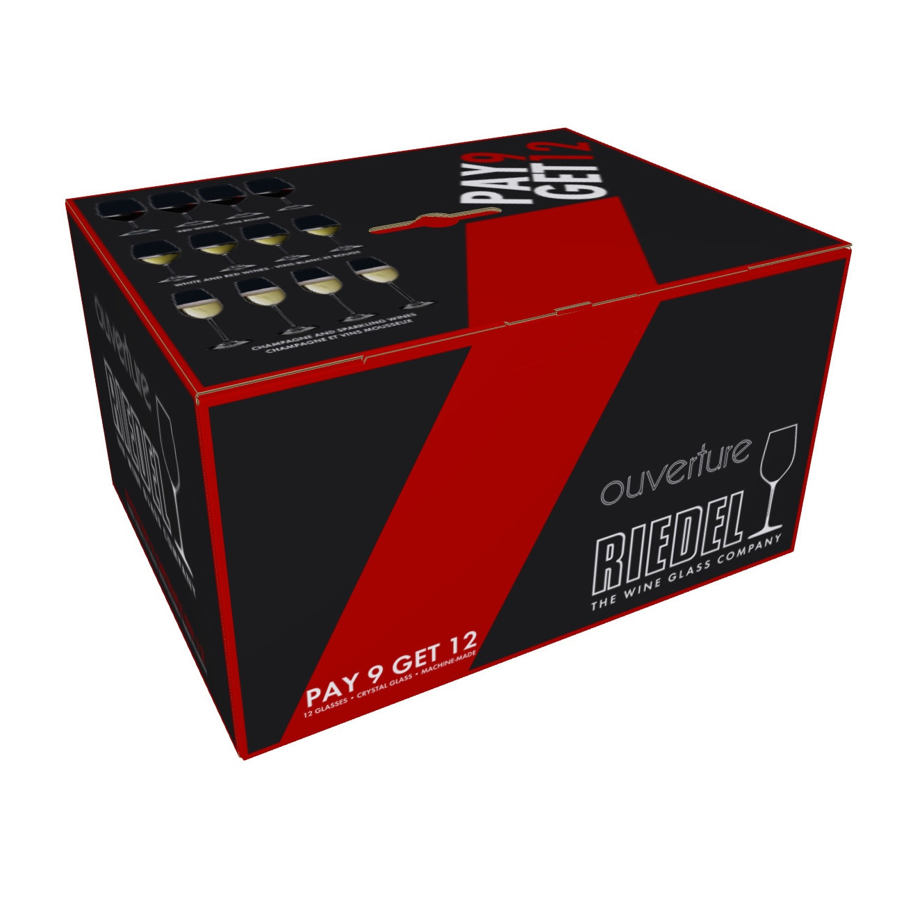 Riedel Ouverture Magnum + Red Wine + Champagne (SET OF 12'S) [Discontinued]