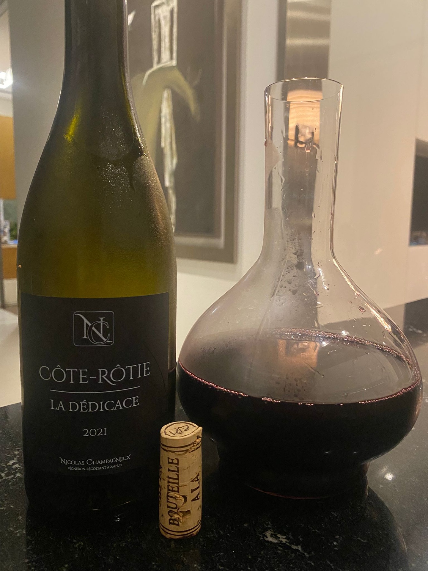 2021 Nicolas Champagneux Cote Rotie La Dedicace - 750ml