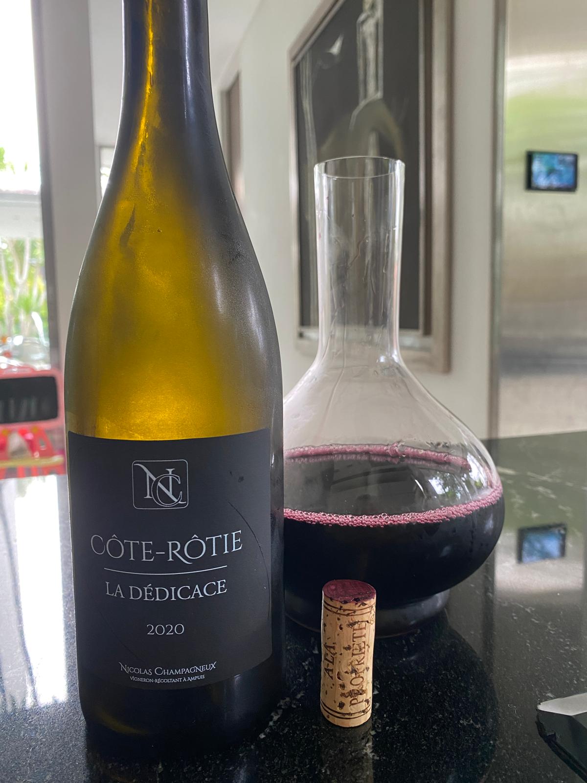 2020 Nicolas Champagneux Cote Rotie La Dedicace - 750ml