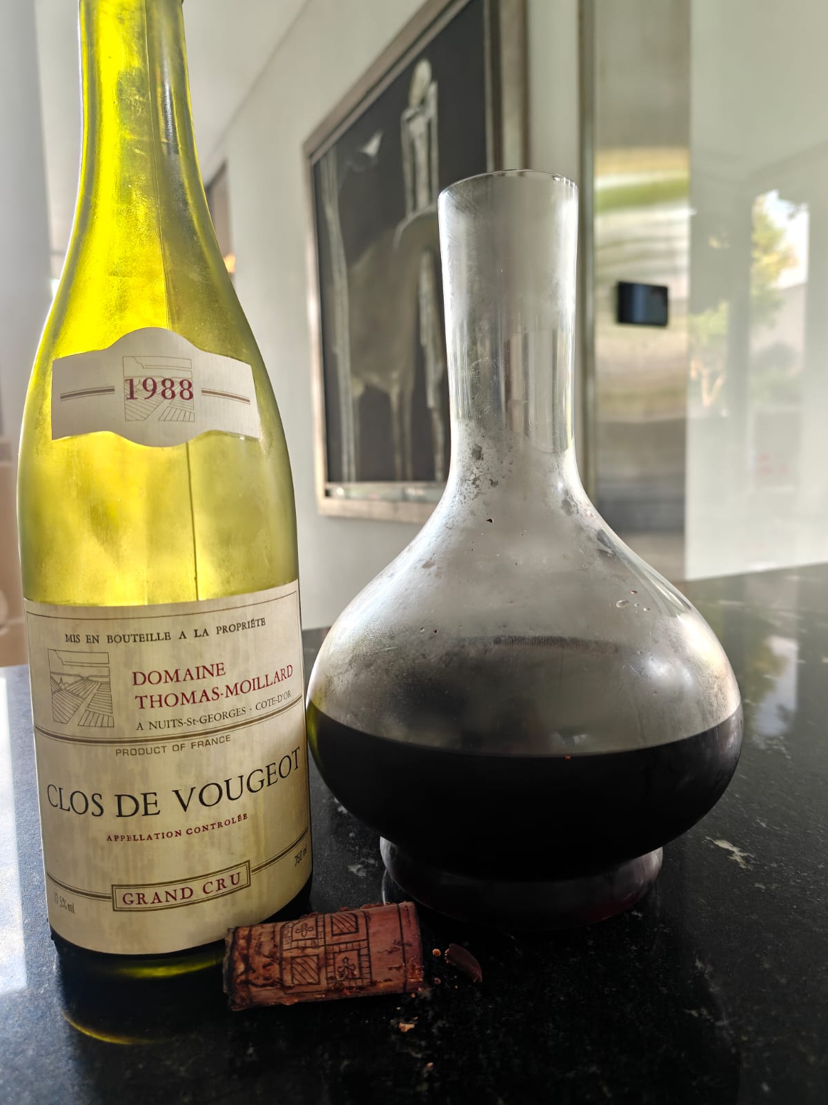 1988 Thomas Moillard Clos Vougeot Grand Cru - 750ml