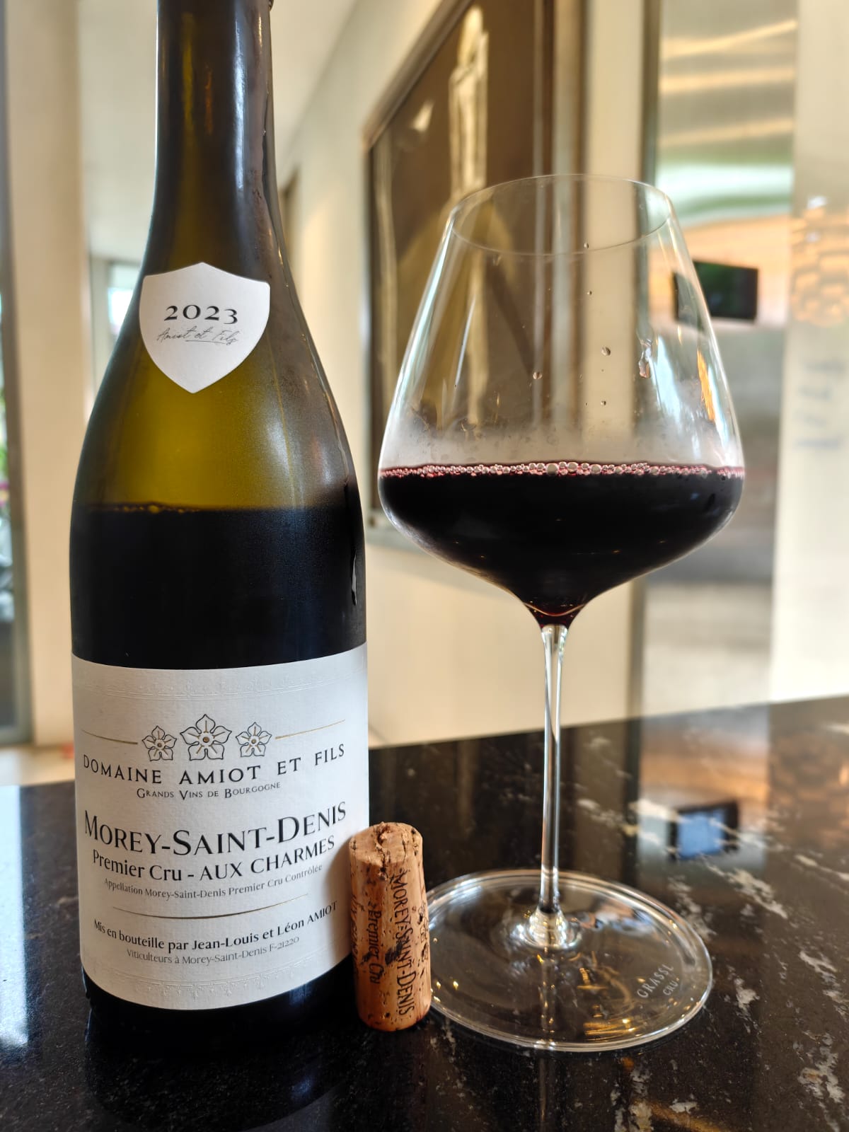 2023 Domaine Amiot Morey St Denis 1er Cru Aux Charmes - 750ml