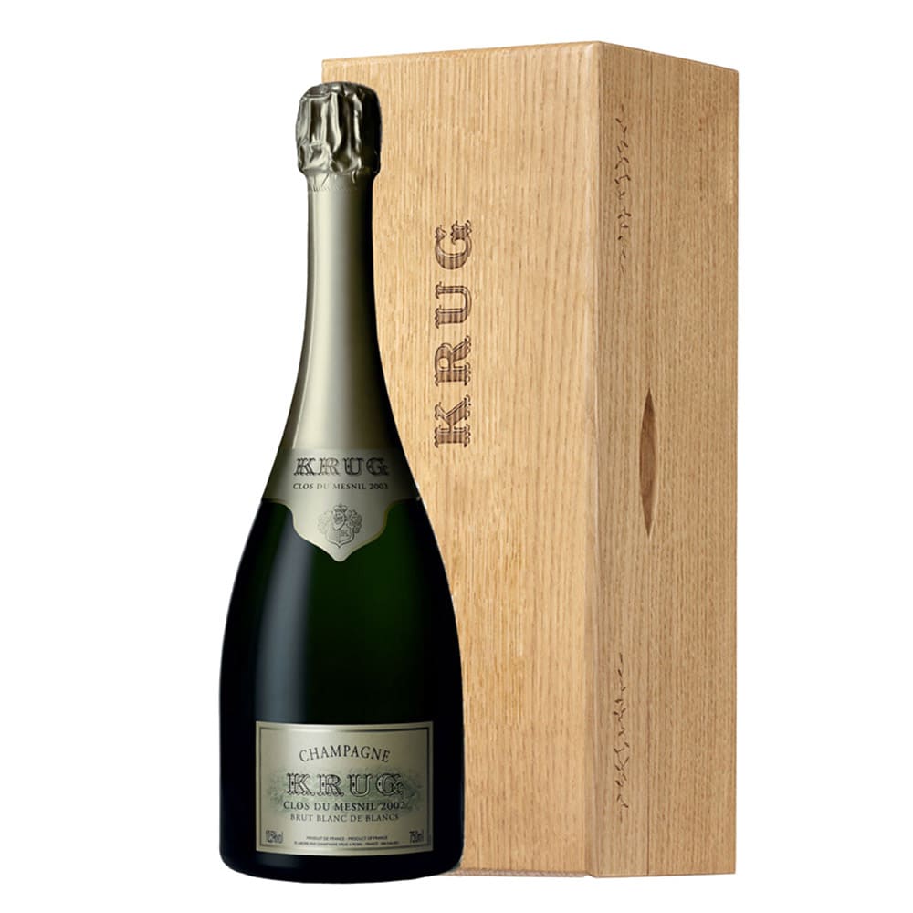2002 Krug Clos du Mesnil Blanc de Blancs Brut (Gift Box) - 750ml