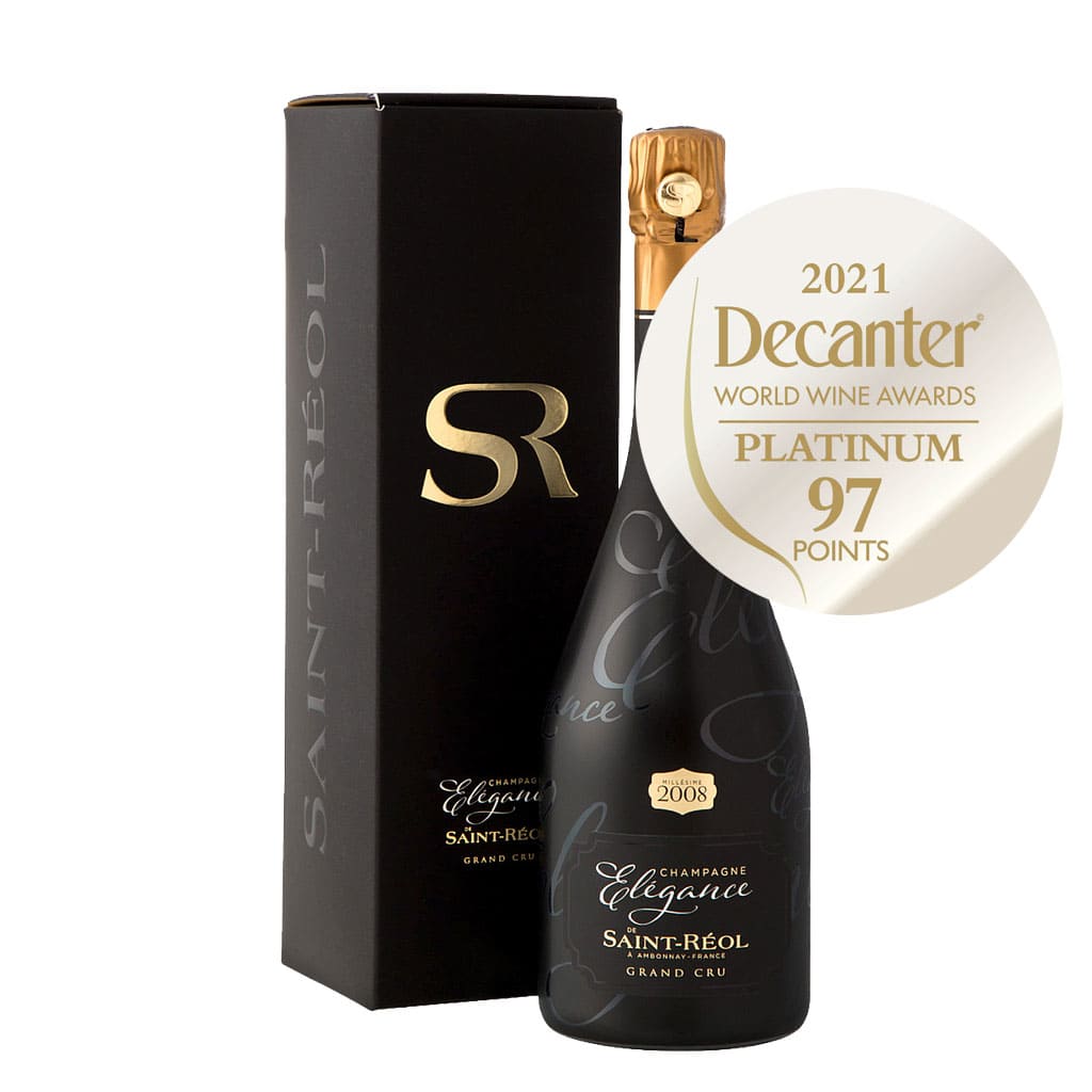 2008 Saint Reol Grand Cru Elegance Brut Millesime (Gift Box) - 750ml