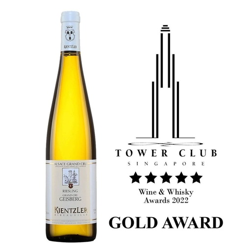 2017 Kientzler Riesling Geisberg Grand Cru  (Tower Club Gold Award 2022 - Best Riesling) - 750ml