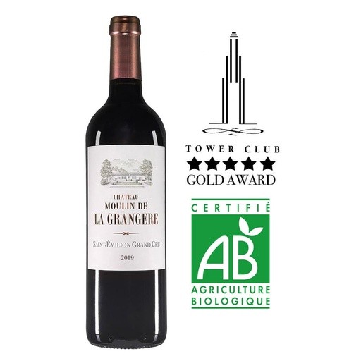 2019 Moulin De La Grangere St Emilion Grand Cru - 750ml