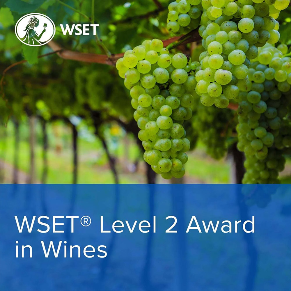 WSET Level 2 Award in Wines (Regular Ticket)