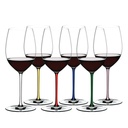 Riedel Fatto A Mano Gift Set Cabernet/ Merlot (Set Of 6'S) #7900/0-23