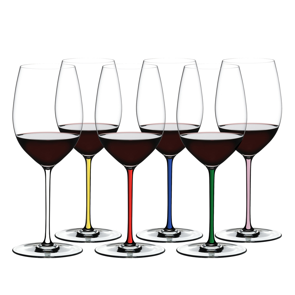 Riedel Fatto A Mano Gift Set Cabernet/ Merlot (Set Of 6'S) #7900/0-23