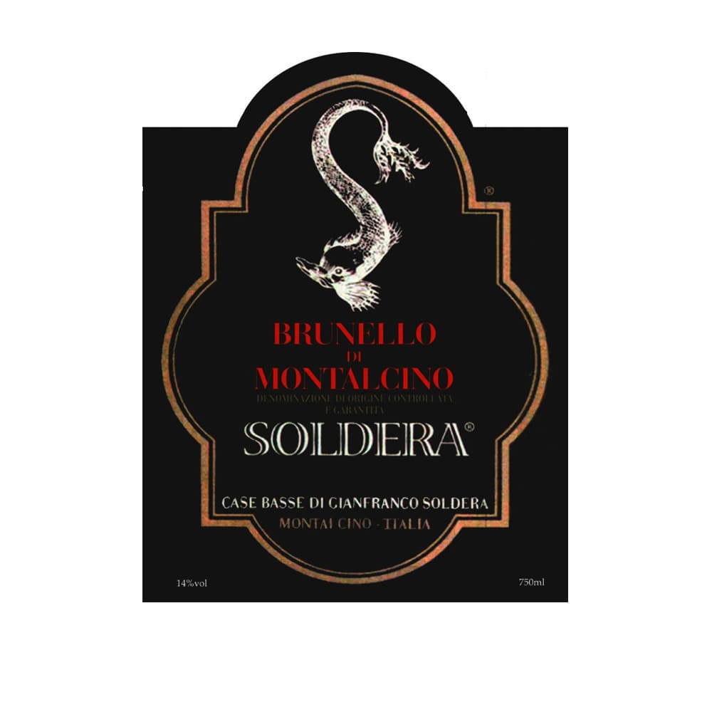 1987 Case Basse di Gianfranco Soldera, Brunello di Montalcino (Torn Label) - 750ml