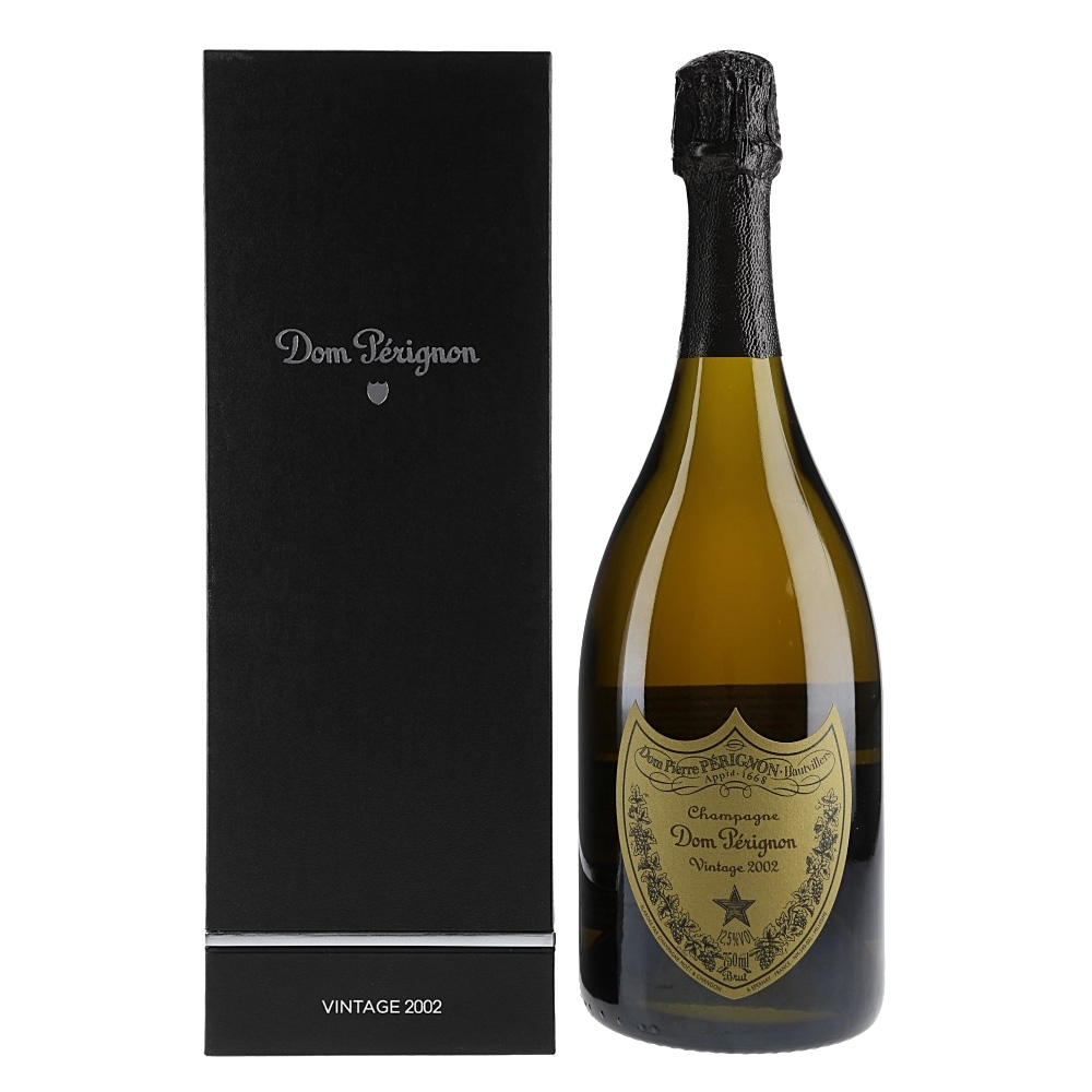 2002 Dom Perignon Brut (Gift Box) - 750ml