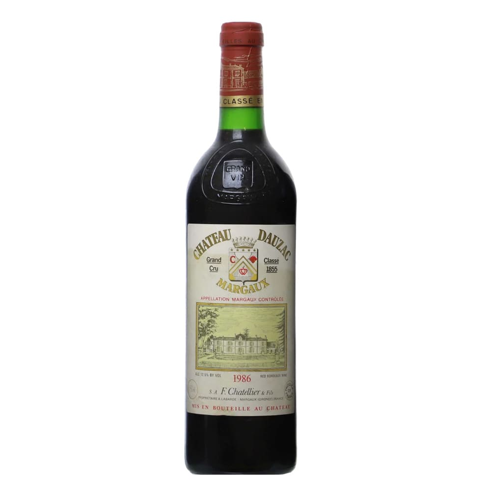 1986 Chateau Dauzac - 750ml