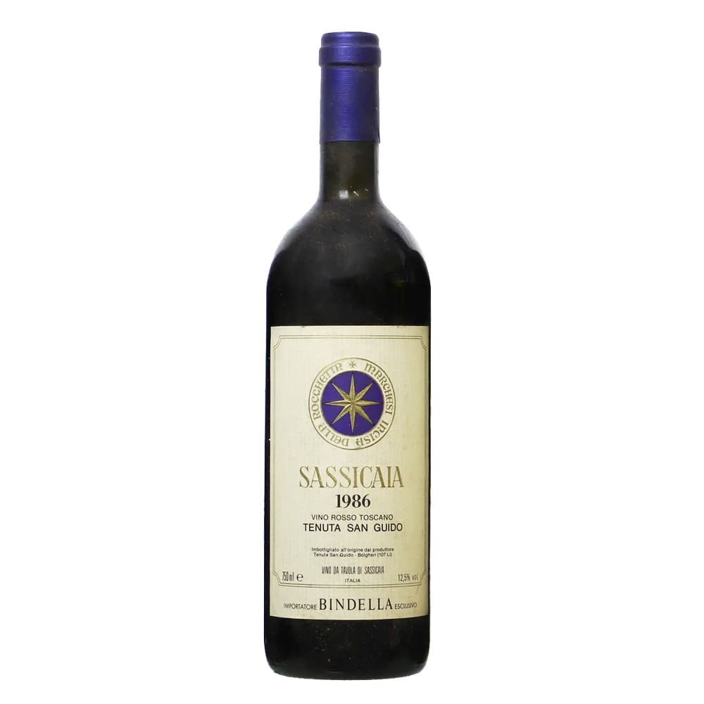 1986 Tenuta San Guido Sassicaia - 750ml