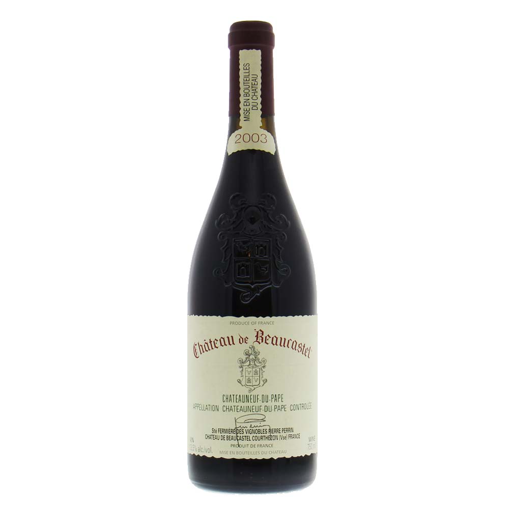 2003 Chateau de Beaucastel Chateauneuf Du Pape Rouge (Ex Domaine) - 750ml