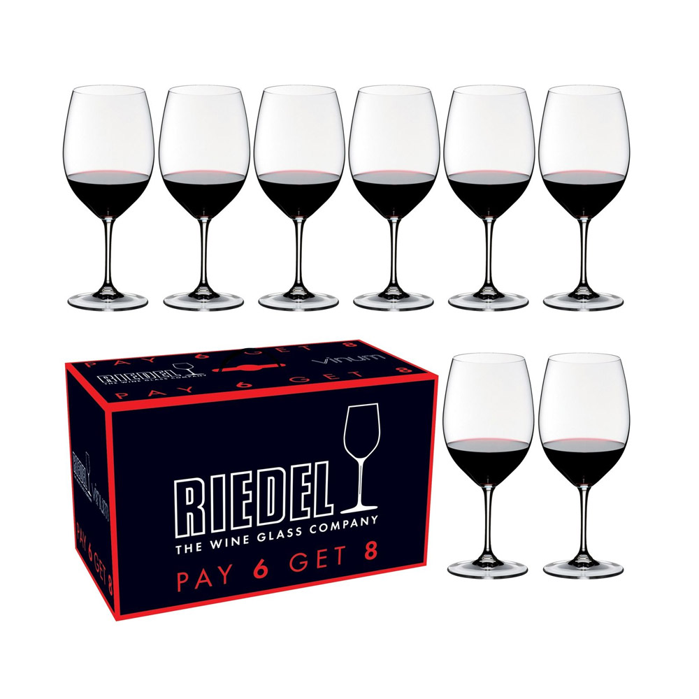 RIEDEL Vinum Cabernet / Merlot (Set Of 8'S) #7416/0