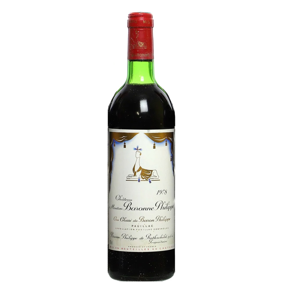 1961 Baron Philippe de Rothschild Chateau d`Armailhac - 750ml