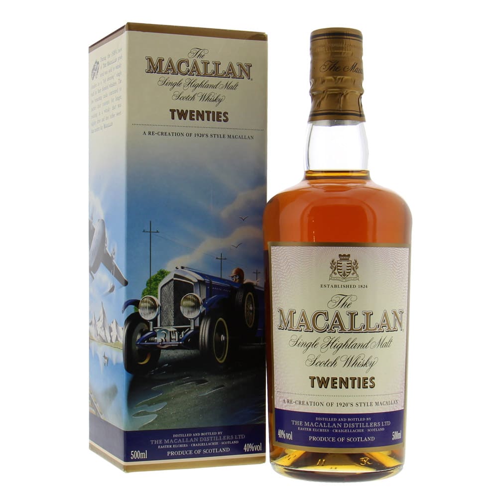 1920s The Macallan Travel - Decades Series Single Malt Scotch Whisky - 500ml