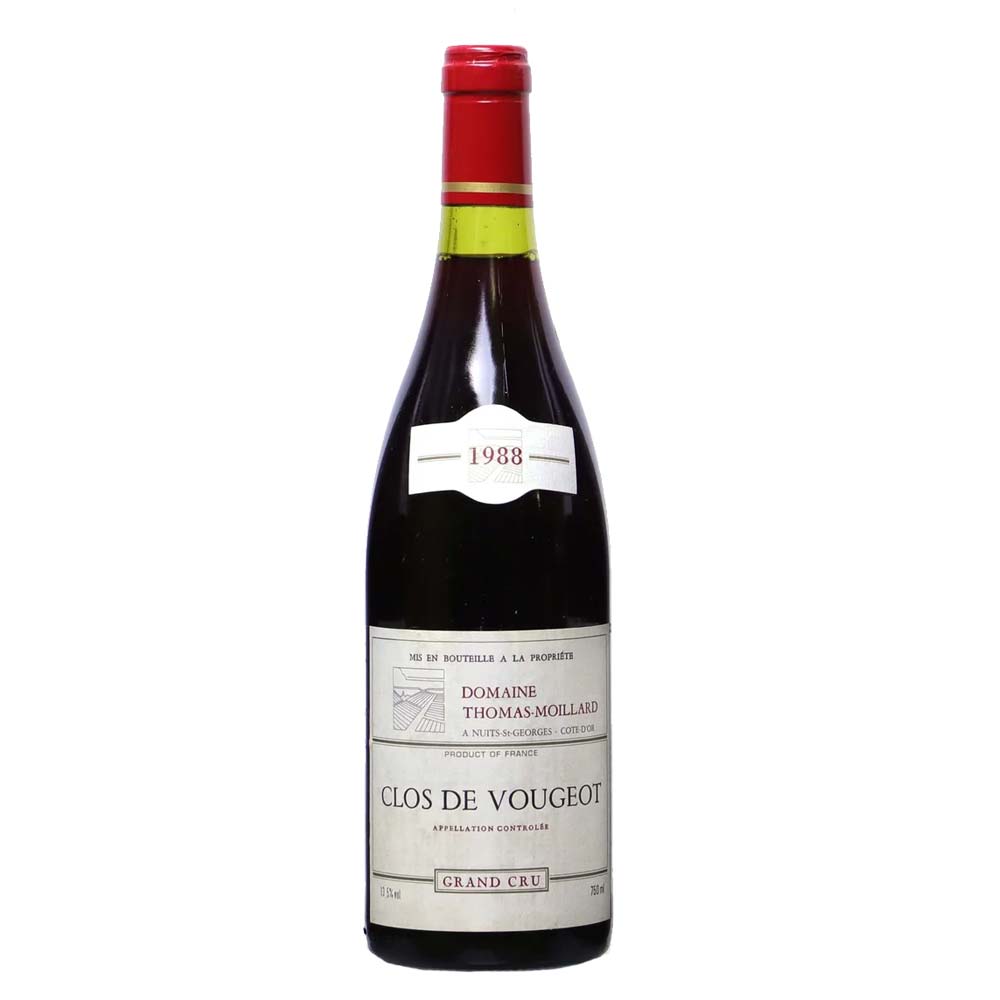 1988 Thomas Moillard Clos Vougeot Grand Cru - 750ml