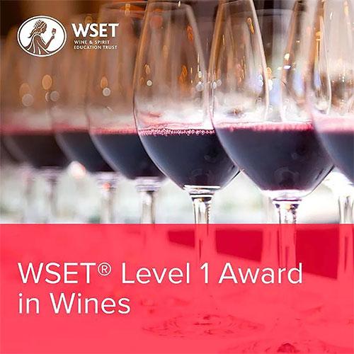 WSET Level 1 Award In Wines (Preparation Course)